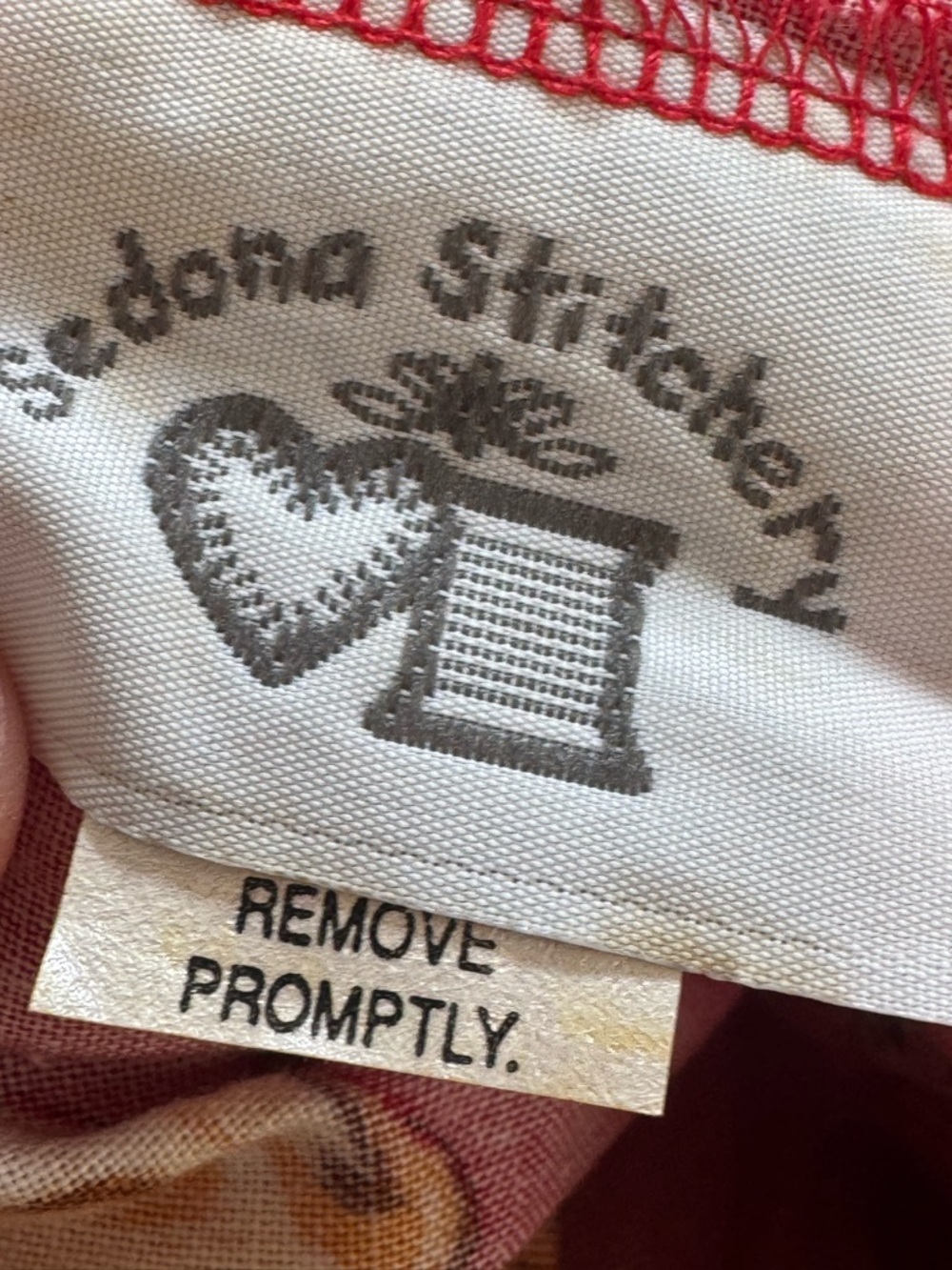 Vintage 1980s Sedona Stitchery Prairie Skirt – Western Print One Size VERY RARE - Picture 14 of 14